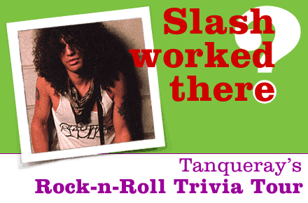 Tanqueray Rock-N-Roll Trivia Tour